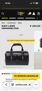 Nieuwe Dr. Martens Kiev Leren Hengseltas - Klein Model, Ophalen of Verzenden, Nieuw, Zwart, Handtas