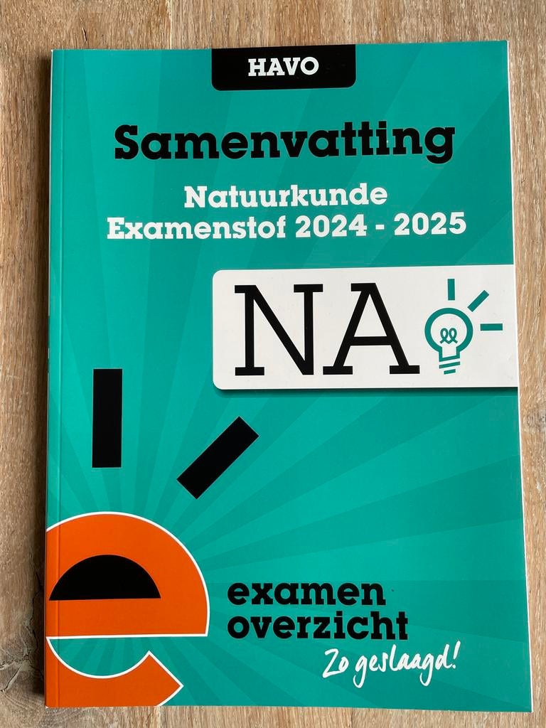 Samenvatting Natuurkunde Examenstof HAVO 2024-2025, Ophalen of Verzenden, Beta, Zo goed als nieuw, HBO
