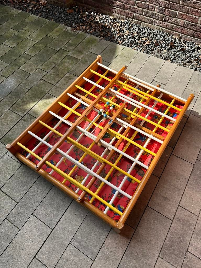 Inklapbare box, Kinderen en Baby's, Boxen, Ophalen, Zo goed als nieuw, Rechthoekig, Boxkleed