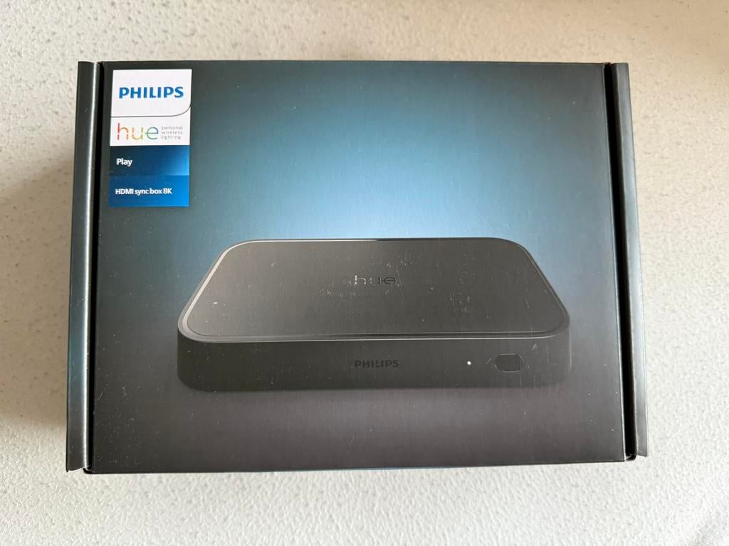 Philips Hue Sync Box 8K nieuw, Ophalen of Verzenden, Nieuw