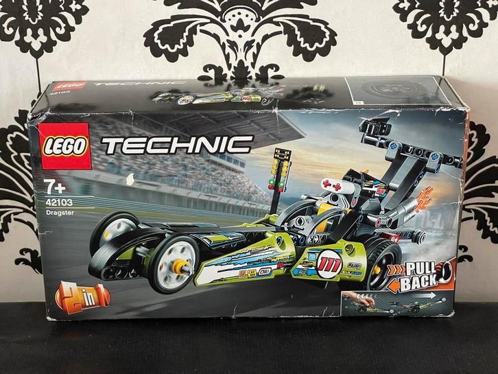 LEGO Technic 42103 Dragster – NIEUW, Kinderen en Baby's, Speelgoed | Duplo en Lego, Nieuw, Lego, Complete set, Ophalen of Verzenden