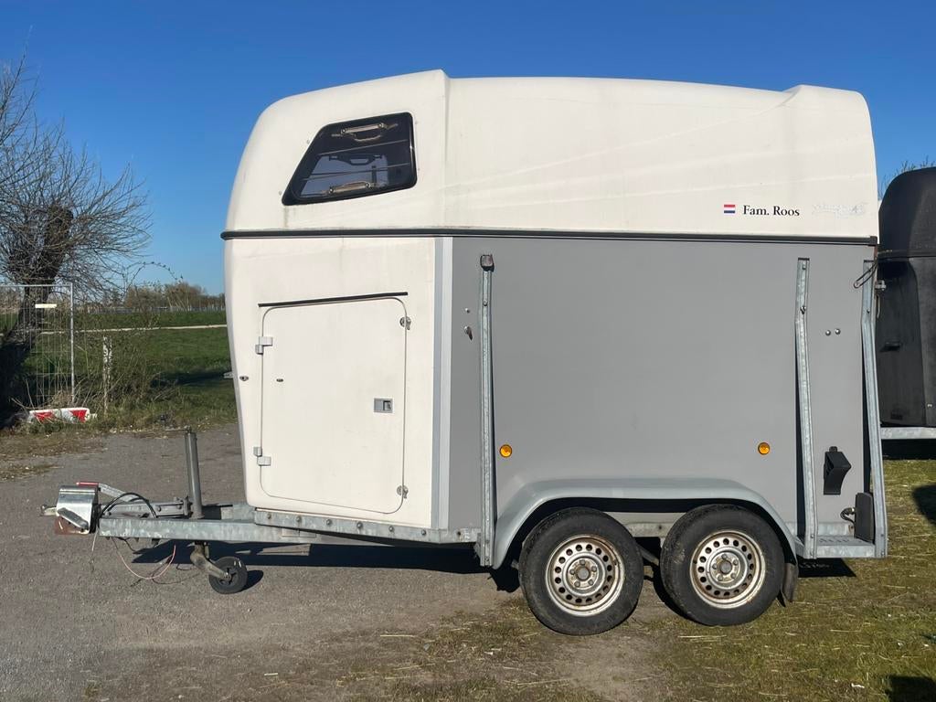 Sluis 2paards trailer, Dieren en Toebehoren, Ophalen of Verzenden, Gebruikt, Overige materialen, 2-paards trailer