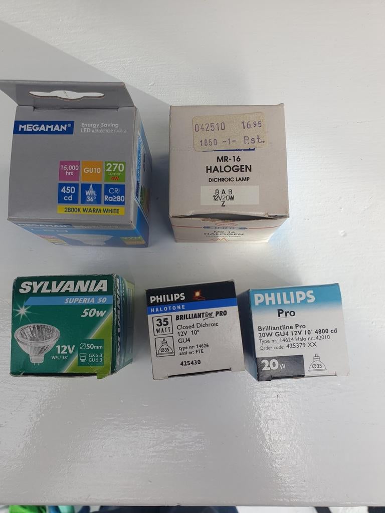 Halogeen lampjes, 30 tot 60 watt, Halogeen (gloei)lamp, Nieuw, Overige fittingen