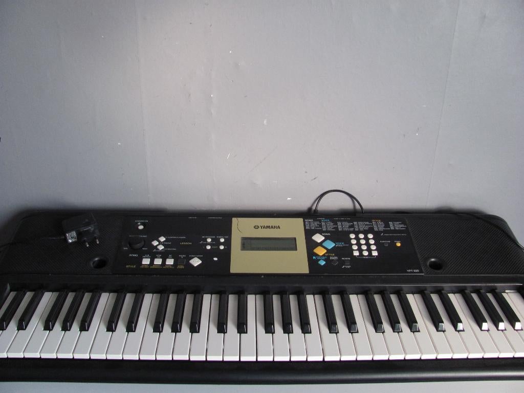 Yamaha ypt-220 keyboard met voetpedaal/adapter, Muziek en Instrumenten, Ophalen, 61 toetsen, Yamaha, Zo goed als nieuw