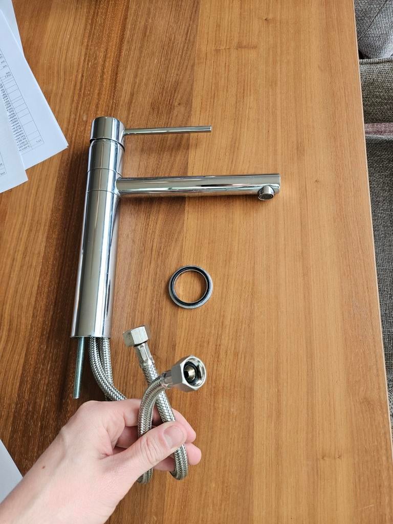 Paini Keukenkraan - Chroom, Ophalen of Verzenden, Gebruikt, Chroom, Kraan