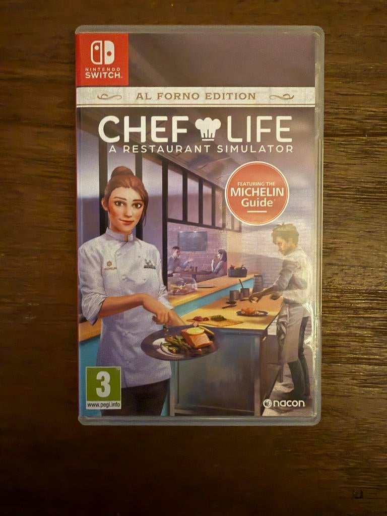 Chef Life: A Restaurant Simulator - Nintendo Switch, 1 speler, Nieuw, Ophalen of Verzenden, Vanaf 3 jaar