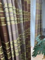 Gordijnen + rail, Huis en Inrichting, Ophalen, Gebruikt, 200 cm of meer, 200 cm of meer