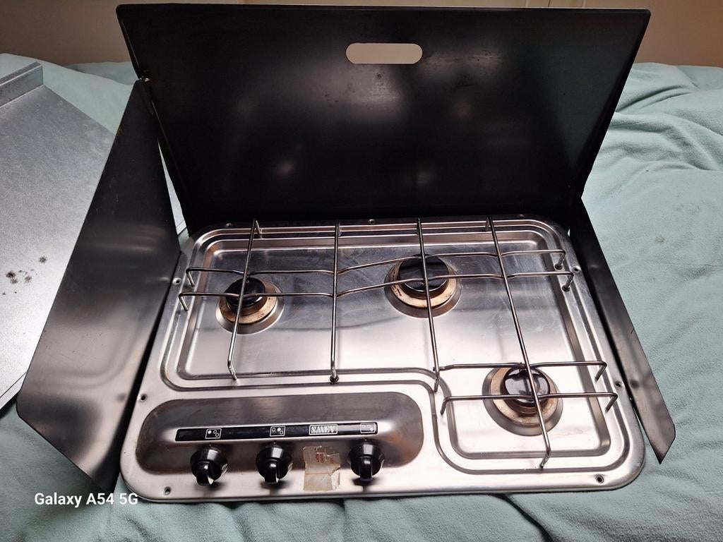 Smev kookplaat model 913 3pits compleet, Ophalen of Verzenden