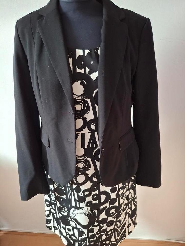 Esprit jurk, Kleding | Dames, Jurken, Zo goed als nieuw, Maat 38/40 (M), Wit, Boven de knie, Ophalen of Verzenden