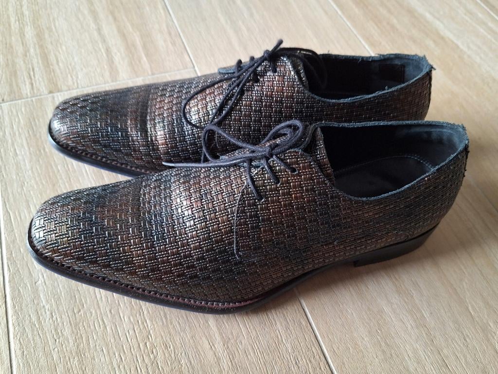 Zeer mooie klassieke veterschoen Floris van Bommel, Kleding | Heren, Schoenen, Bruin, Floris van Bommel, Ophalen of Verzenden