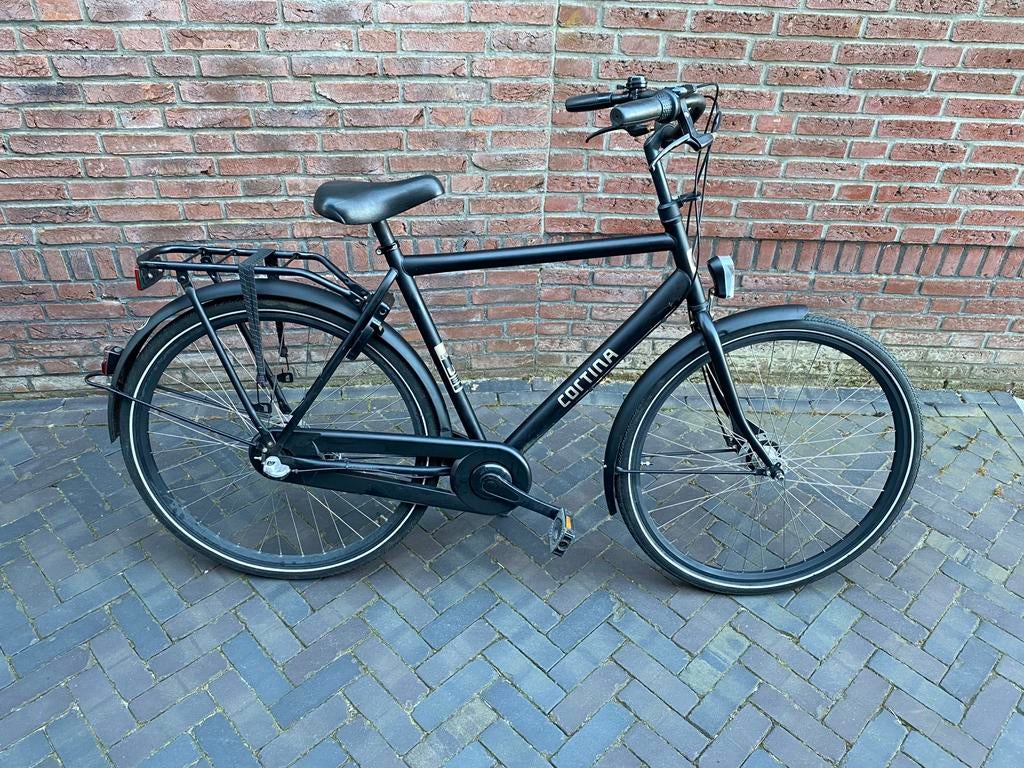 Cortina U1 28 inch. Hoogte 56cm, Fietsen en Brommers, Fietsen | Heren | Herenfietsen, Gebruikt, Versnellingen, 53 tot 57 cm, Ophalen