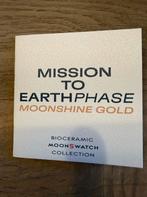 Omega Swatch Mission to Earthphase Moonshine Gold, Sieraden, Tassen en Uiterlijk, Horloges | Heren, Overige materialen, Polshorloge