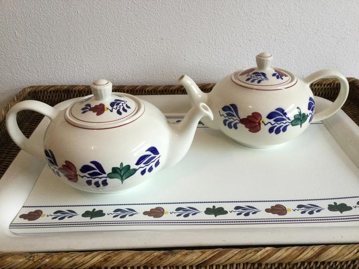 Boerenbont Boch België (Zeeland Theepot), Huis en Inrichting, Keuken | Servies, Nieuw, Overige typen, Boerenbont, Aardewerk, Ophalen of Verzenden