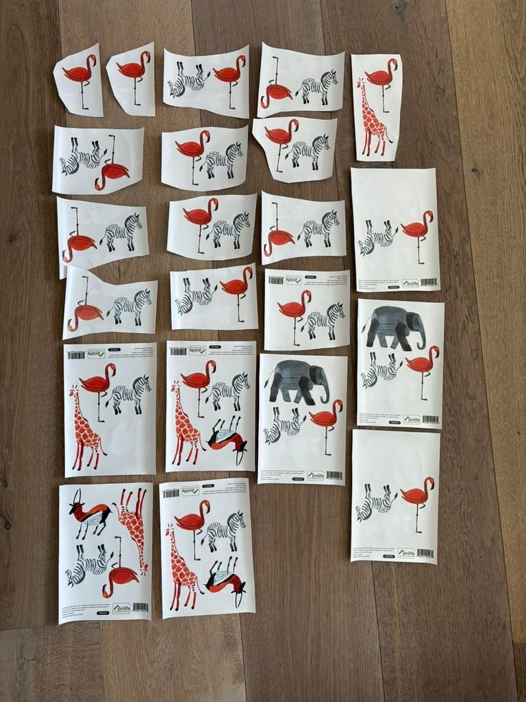 Muurstickers dieren, Ophalen of Verzenden, Nieuw, Wanddecoratie
