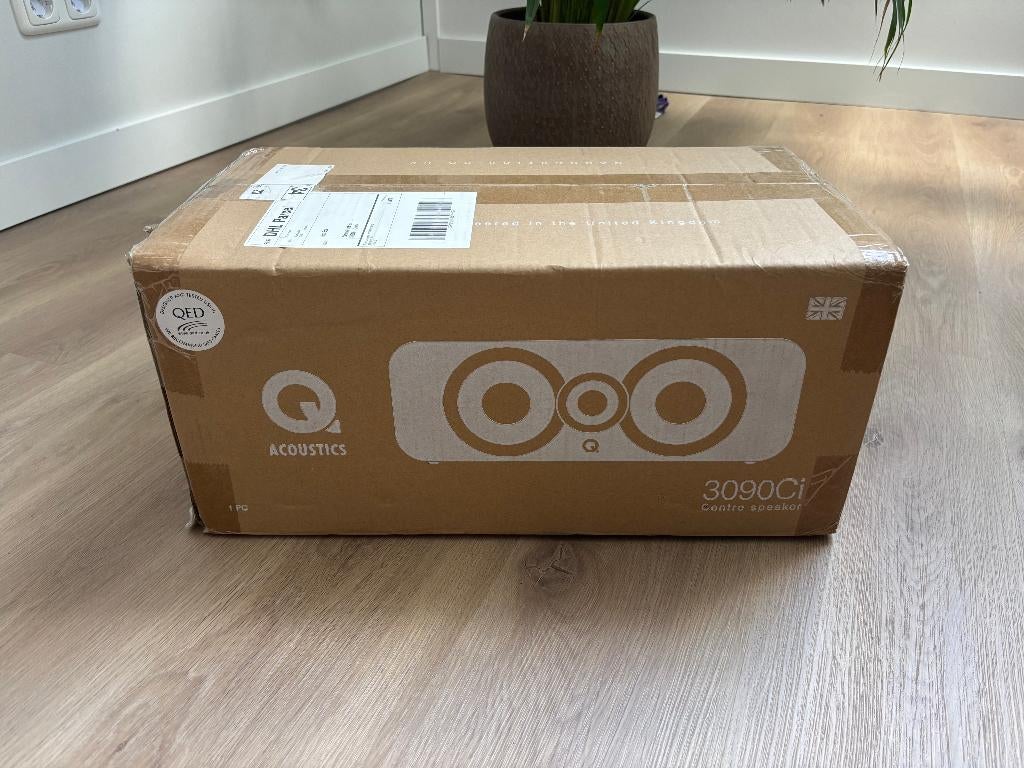 Q Acoustics 3090Ci centerspeaker – nieuw & ongebruikt, Audio, Tv en Foto, Luidsprekers, Overige merken, Nieuw, Ophalen of Verzenden
