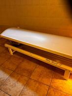 Zonnebank met nieuwe lampen., Witgoed en Apparatuur, Zonnebanken en Gezichtsbruiners, Ophalen, Zo goed als nieuw, Zonnebank dubbelzijdig