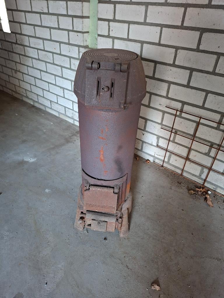 Potkachel, Huis en Inrichting, Kachels, Ophalen, Potkachel, Gebruikt, Vrijstaand