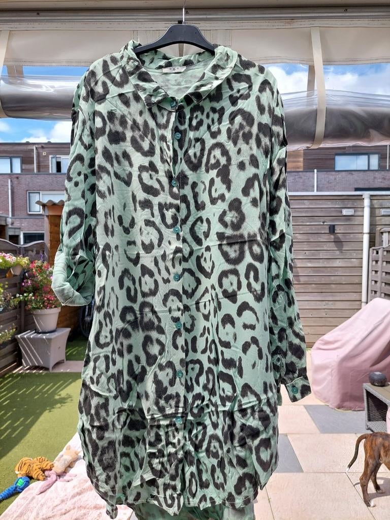 Tuniek diverse maten, Ophalen of Verzenden, Zo goed als nieuw, Roze, Blouse of Tuniek