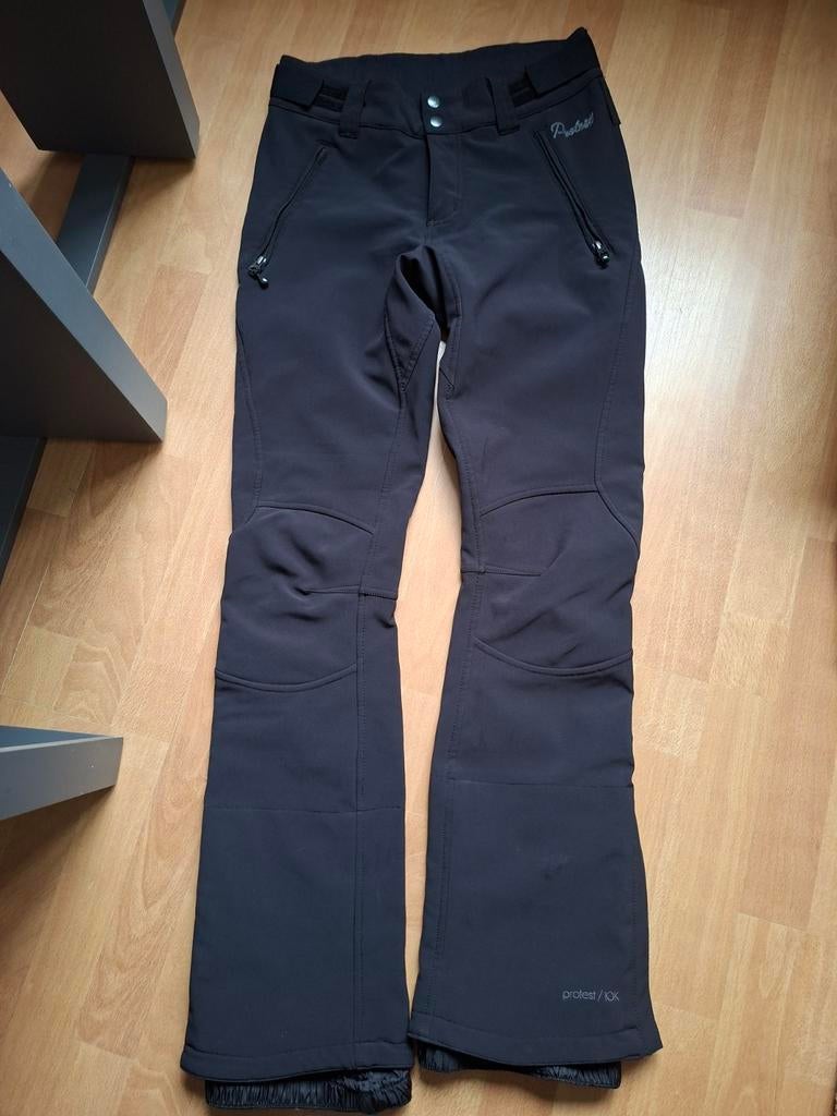 PROTEST softshell skibroek maat 38, Ophalen of Verzenden, Gedragen, Maat 38/40 (M), Broek