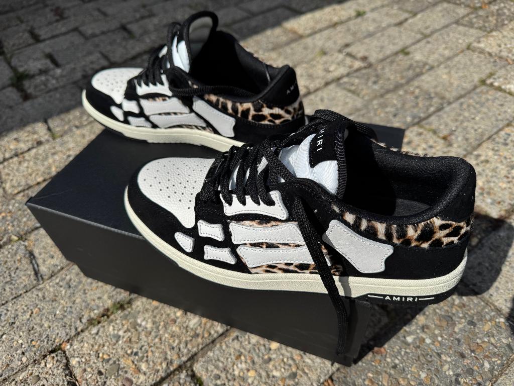 Amiri Leopard Skell Sneakers Nieuw!, Kleding | Heren, Schoenen, Verzenden, Nieuw, Sneakers of Gympen, Amiri