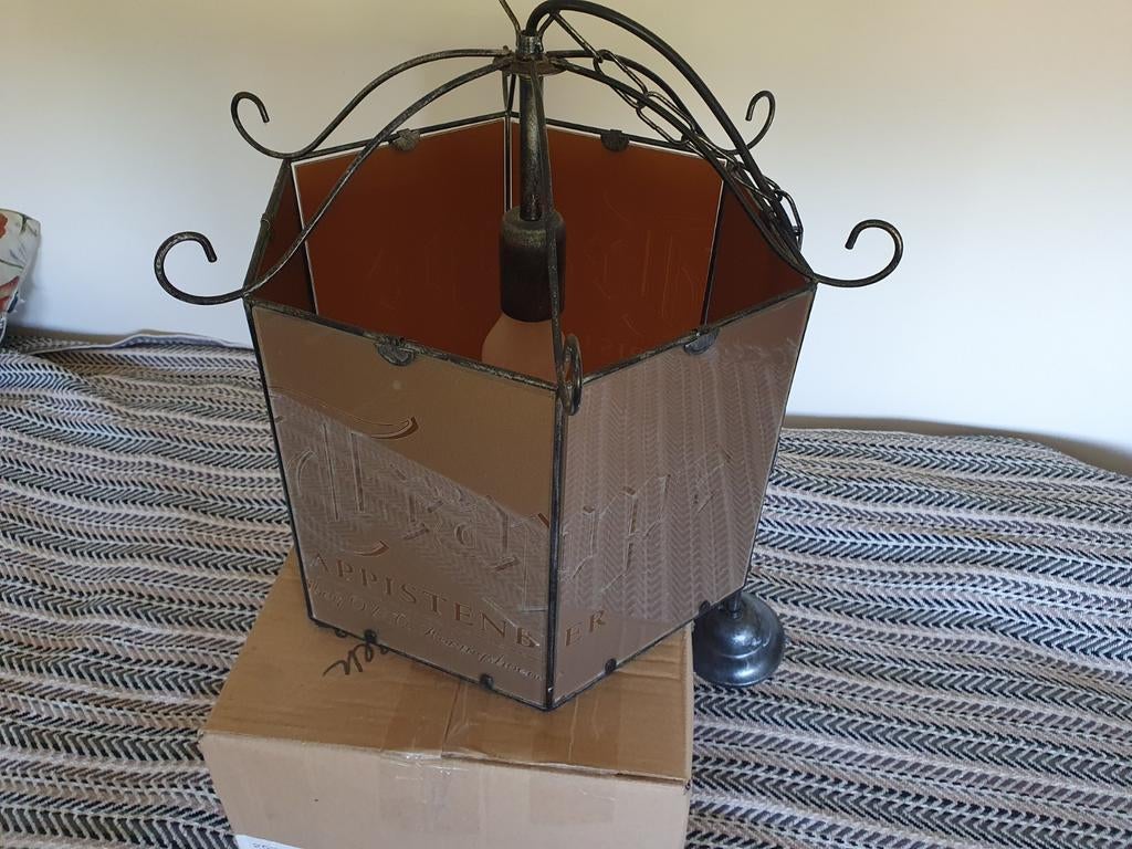 La trappe lamp uniek, Ophalen, Zo goed als nieuw, Reclamebord, Plaat of Schild, La Trappe