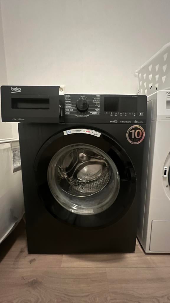 Beko WTV8716XAST SteamCure Wasmachine, Witgoed en Apparatuur, Wasmachines, Ophalen, 1200 tot 1600 toeren, Gebruikt, 8 tot 10 kg