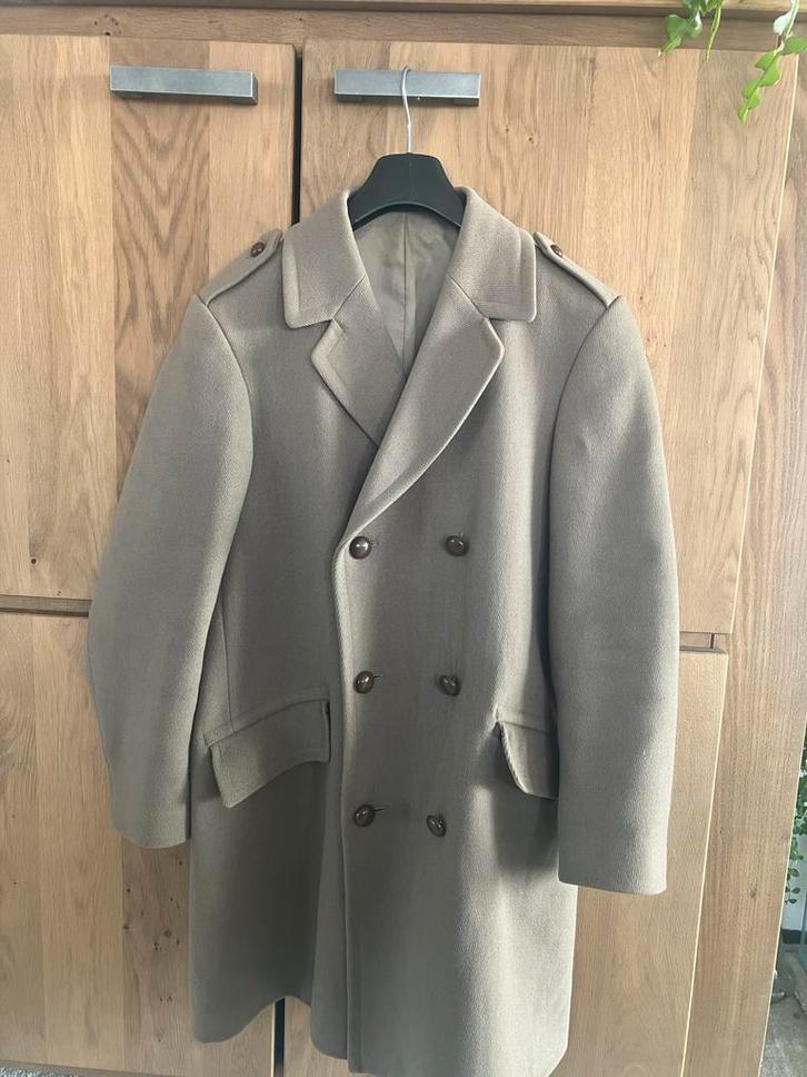 Winterjas Koninklijke Landmacht Officieren - DT KL MT 46, Kleding | Heren, Jassen | Winter, Gedragen, Maat 46 (S) of kleiner, Overige kleuren