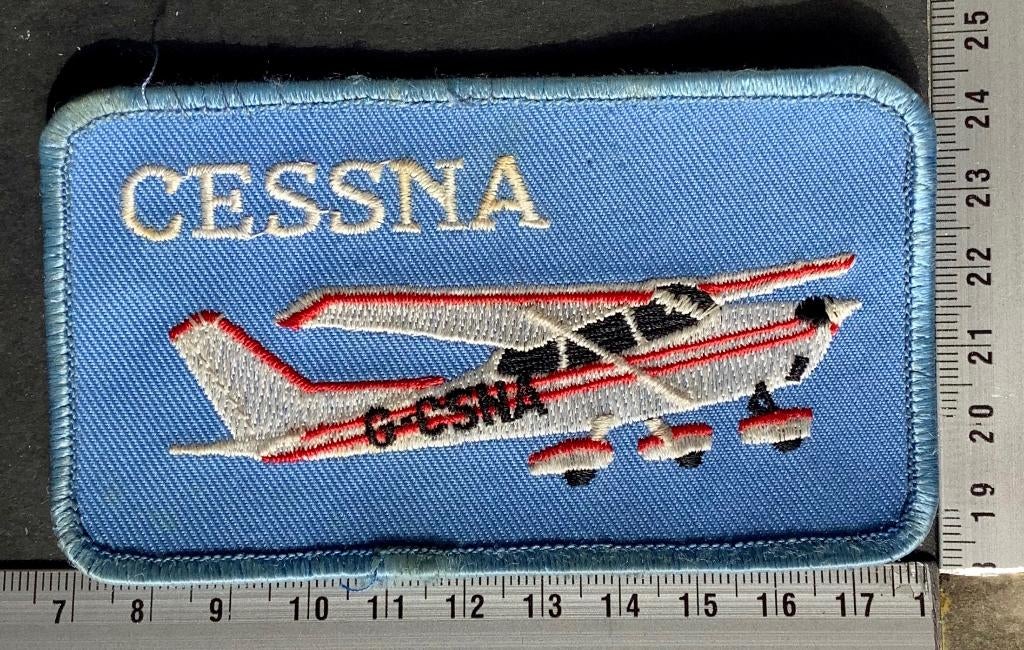 luchtvaart, Patch, embleem, Cessna, Verzenden, Zo goed als nieuw, Patch, Badge of Embleem