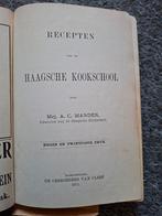 Haagse kookschool/1911, Ophalen of Verzenden, Anna Catharina Manden