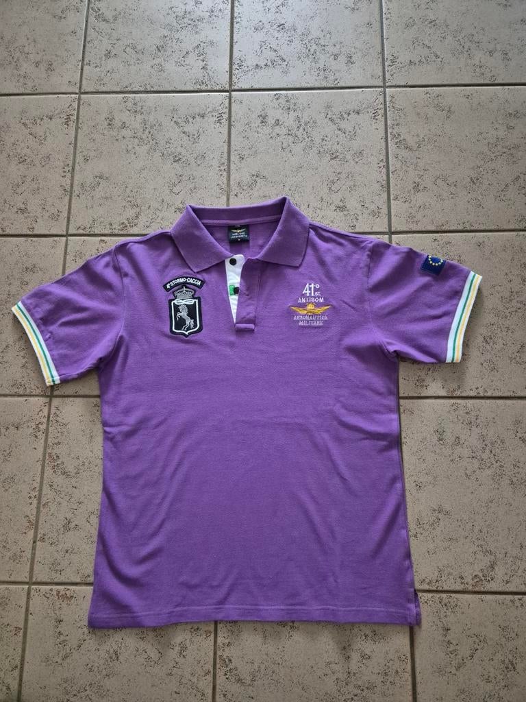 Polo,  mt. XL,  IJOUKE, Kleding | Heren, Polo's, Maat 56/58 (XL), Ophalen of Verzenden, Zo goed als nieuw, Paars