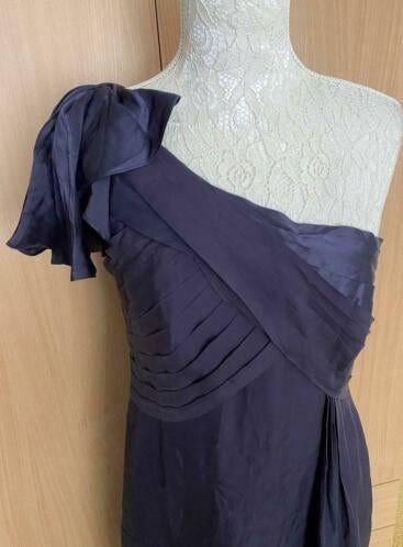 Monsoon jurk van zijde maat M [v], Kleding | Dames, Maat 38/40 (M), Blauw, Ophalen of Verzenden, Zo goed als nieuw