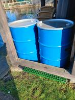2 stuks oliedrums zonder inhoud, brandschoon, Ophalen
