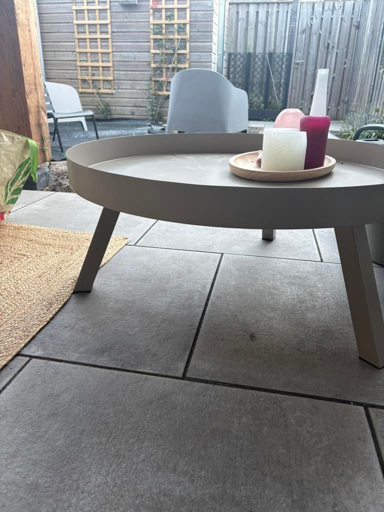 Salontafel, Ophalen, Gebruikt, 100 tot 150 cm, Rond