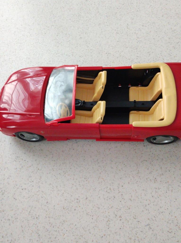 Barbie Vintage Cabriolet auto voor 2 of 4 personen, Ophalen of Verzenden, Gebruikt, Accessoires