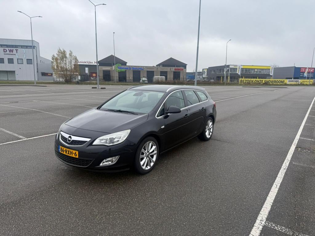 Opel Astra 1.6 T - APK T/M 04-2027 - ORG NL - Nette auto!, Voorwielaandrijving, 730 kg, 4 cilinders, Leder en Stof