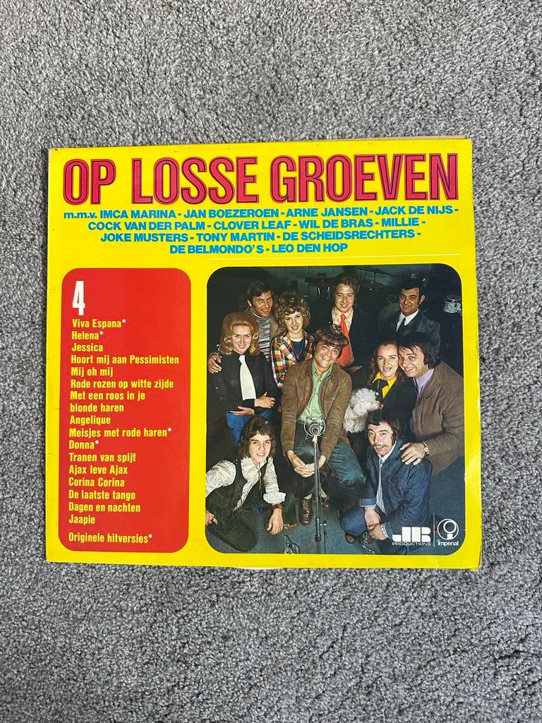 LP Op Losse Groeven 4, Gebruikt, Ophalen of Verzenden, 1970 - 1979, Complilatie