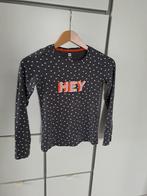 Longsleeve Hema maat 146 152 met stippen en tekst Hey pretty, Gebruikt, Meisje, Ophalen of Verzenden, Shirt of Longsleeve
