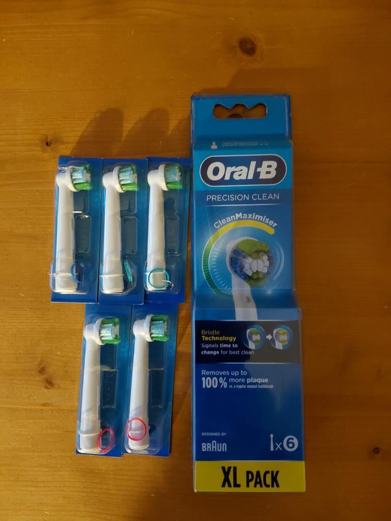 NIEUW 5 stuks Oral-B Precision Clean opzetborstels, Ophalen of Verzenden, Nieuw, Mondverzorging