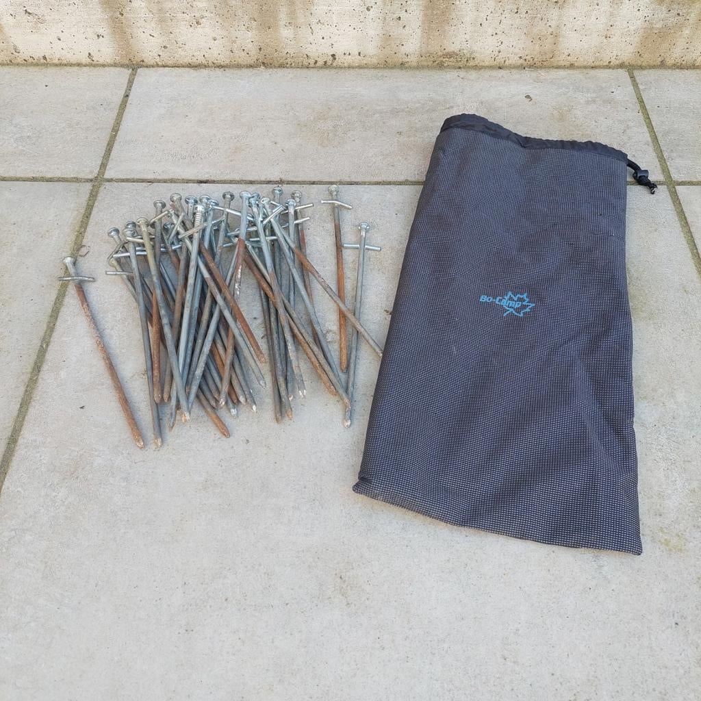 Tentharingen staal rotspennen 23 cm, Ophalen of Verzenden