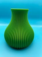Groene 3D geprinte vaas, 15 cm hoog, Huis en Inrichting, Woonaccessoires | Vazen, Ophalen, Kunststof, Nieuw, Minder dan 50 cm