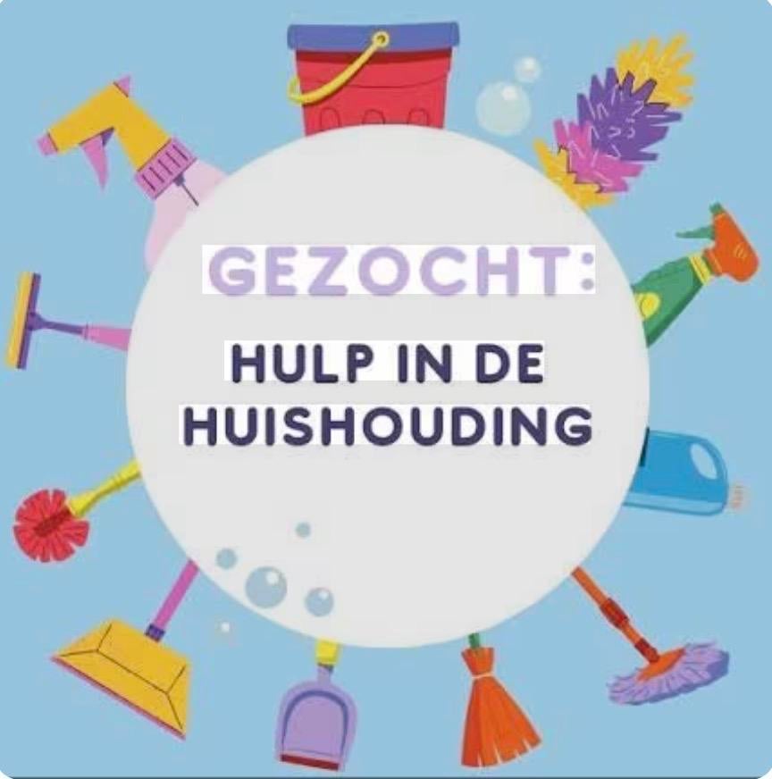 Hulp in huishouding gezocht!, Schoonmaken