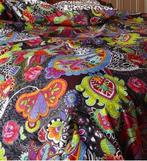 Eenpersoons paisley bloemen dekbedovertrek 140x200 Covers&Co, Eenpersoons, Bruin, Dekbedovertrek, Nieuw