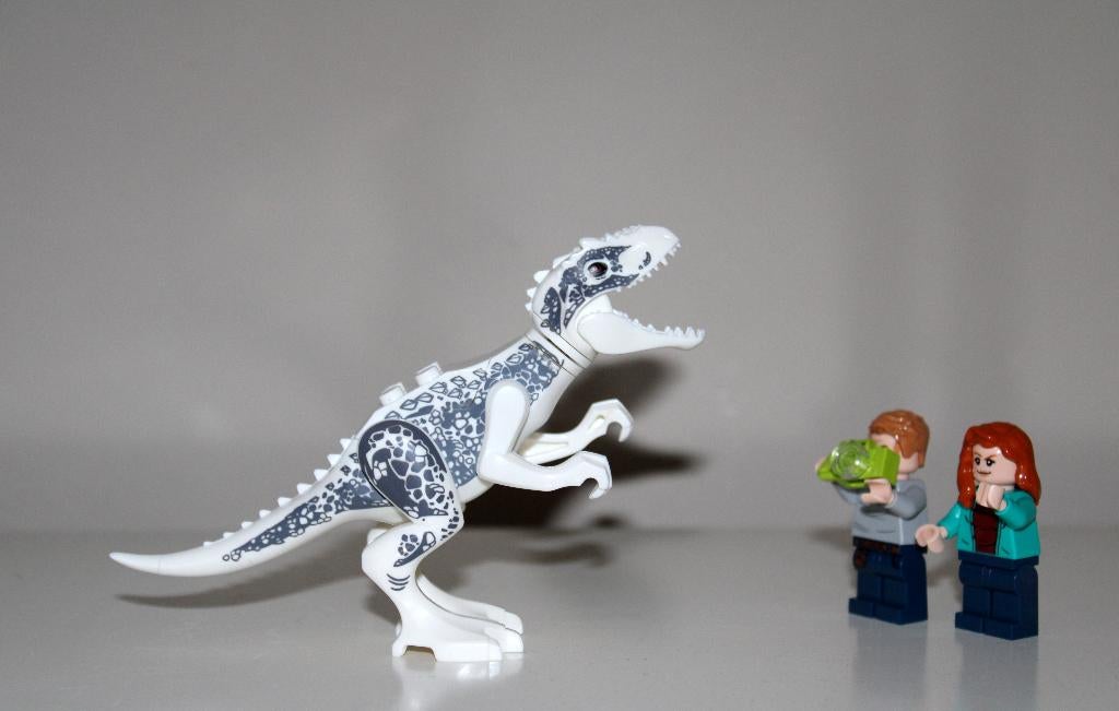 Jurassic World Park Dinosaurus Indominus Rex wit KLEIN, Kinderen en Baby's, Speelgoed | Actiefiguren, Nieuw, Ophalen of Verzenden