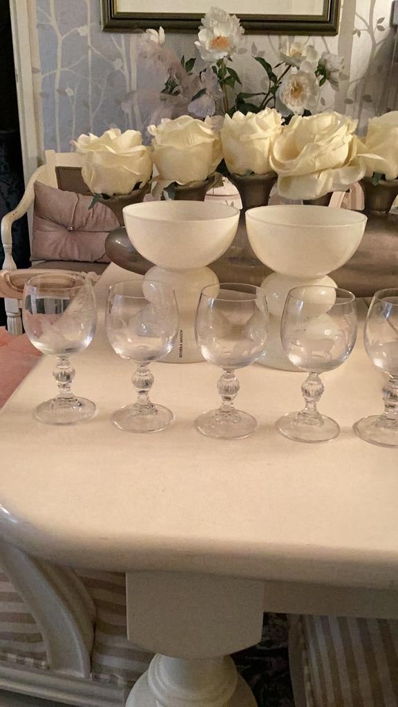 Glazen bijzonder oud nooit gebruikt, Antiek en Kunst, Antiek | Glas en Kristal, Verzenden