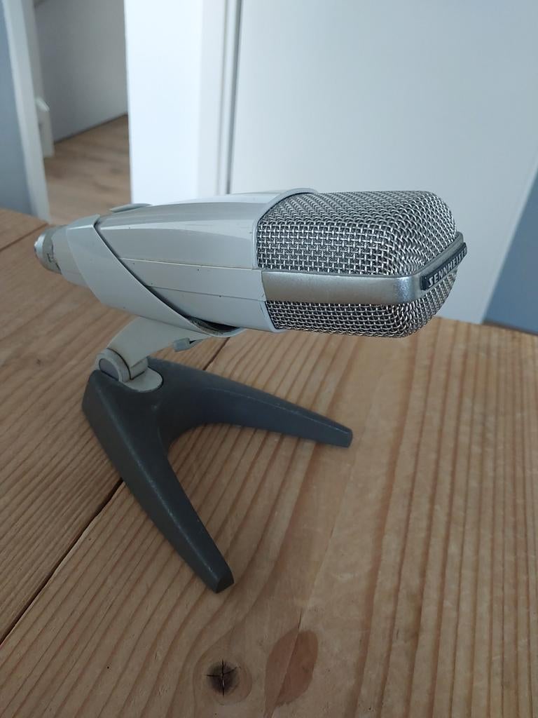 Vintage Sennheiser MD421 Microfoon - Klassiek Geluid, Ophalen of Verzenden, Zo goed als nieuw