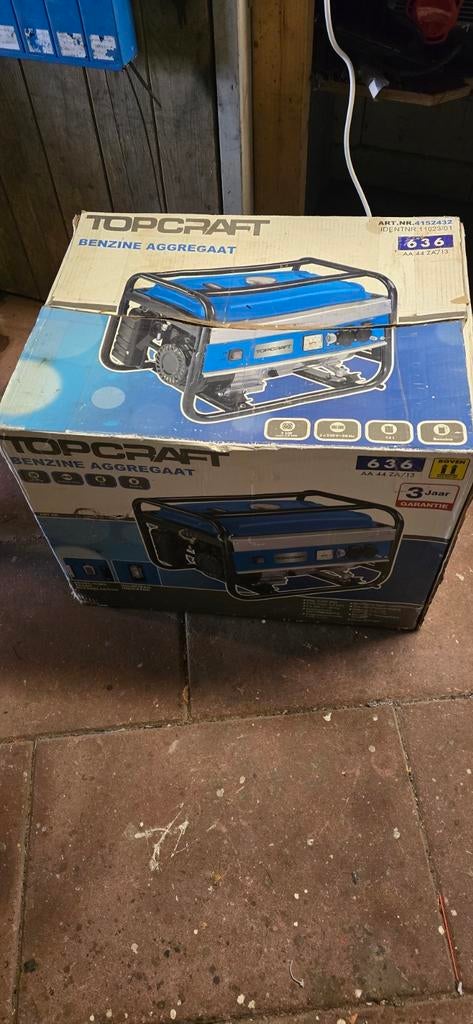 Aggregaat 2000w topcraft, Ophalen of Verzenden, Gebruikt