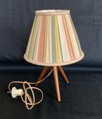 Space age tafellampje driepoot, Ophalen of Verzenden, Gebruikt, Stof, Minder dan 50 cm