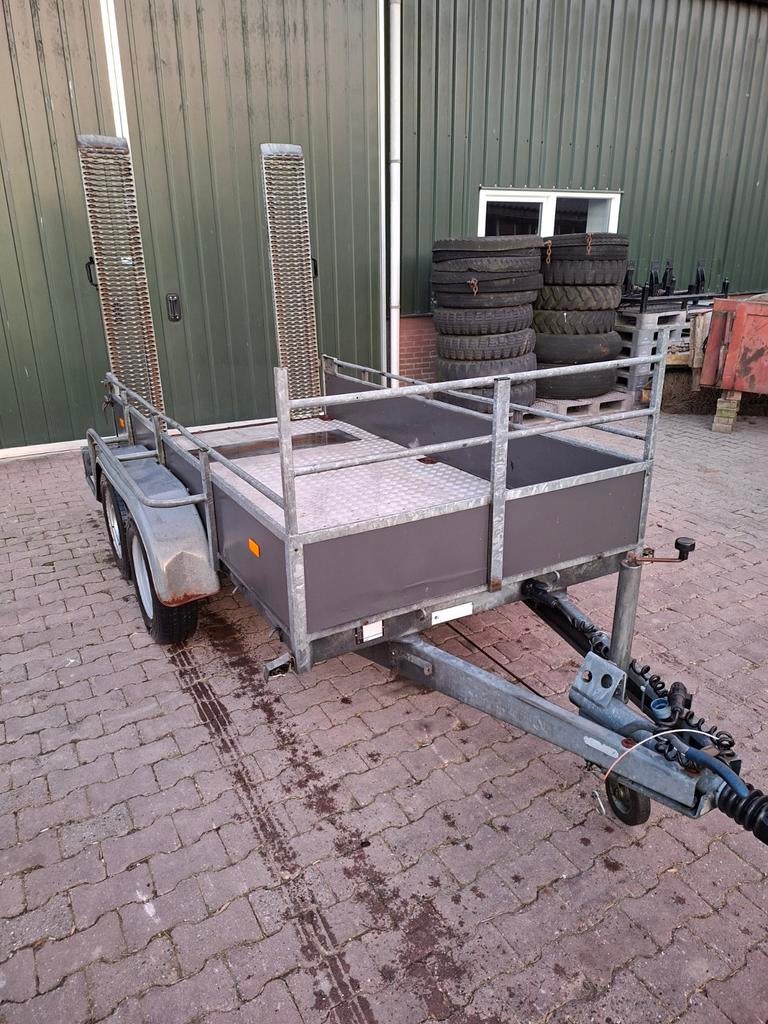 Aanhanger Machine transporter Hapert 3500kg, Ophalen
