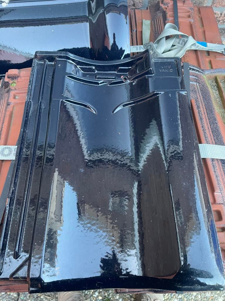 Koramic VHV Vario  hoogglans donkerblauw, Ophalen, Steen of Klei, Blauw, Nieuw