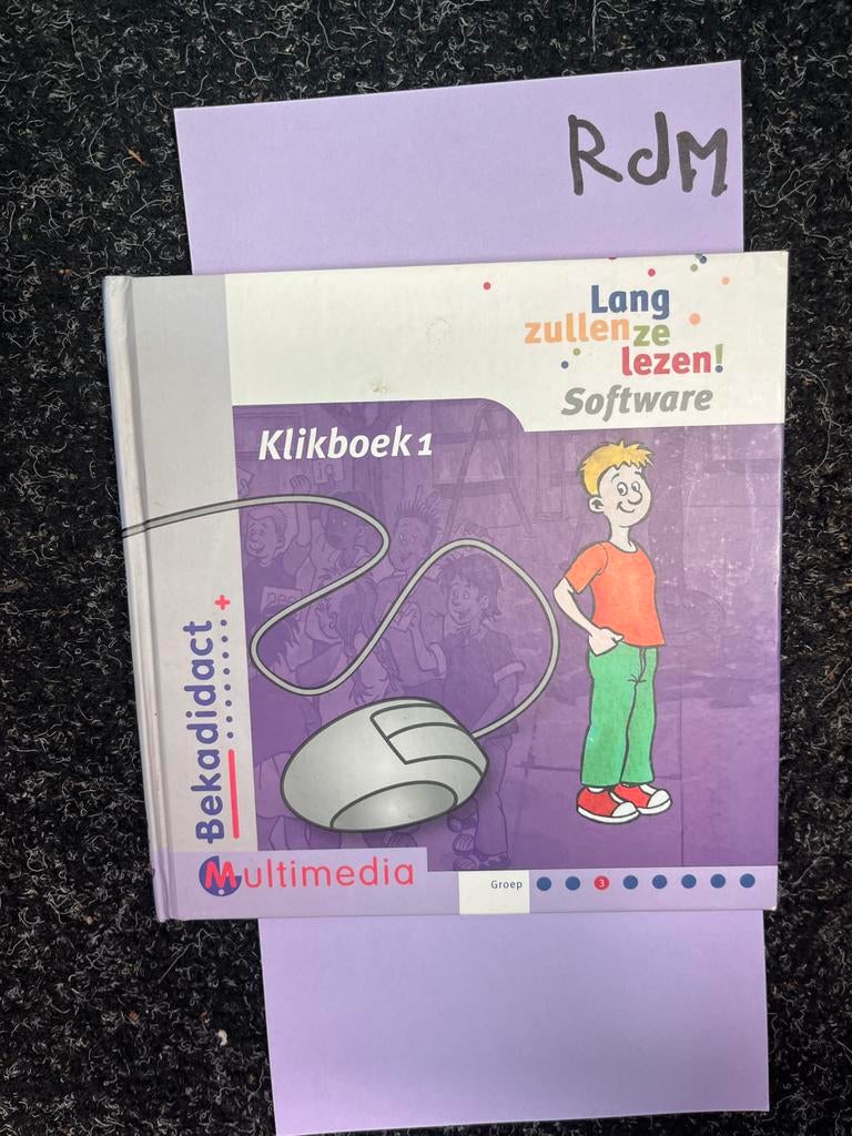 Bekadidact Klikboek 1 Software - Lang zullen ze lezen!, Boeken, Ophalen of Verzenden, Alpha, Zo goed als nieuw, Overige niveaus